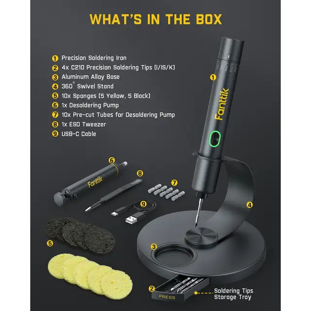 Fanttik T1 Max Soldering Kit 