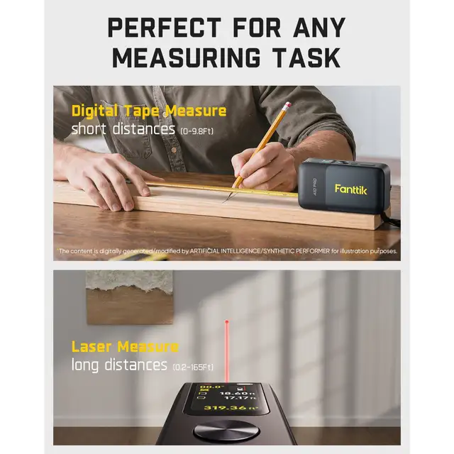 Fanttik A10 Pro 2-in-1 laser meter 