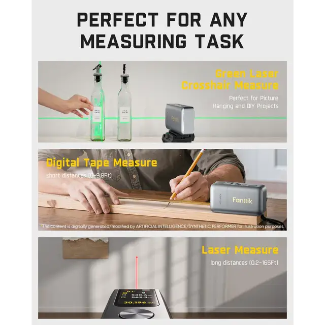 Fanttik A10 Apex 3-in-1 laser meter 