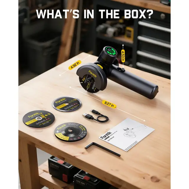 Fanttik M10 ACE Cordless Angle Grinder 