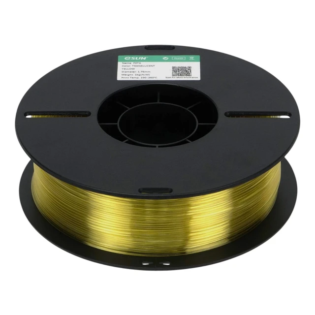 eSun PETG Translucent Translucent Yellow 