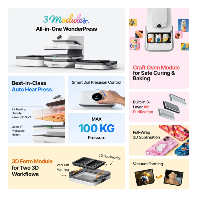 xTool WonderPress All-In-One Bundle 