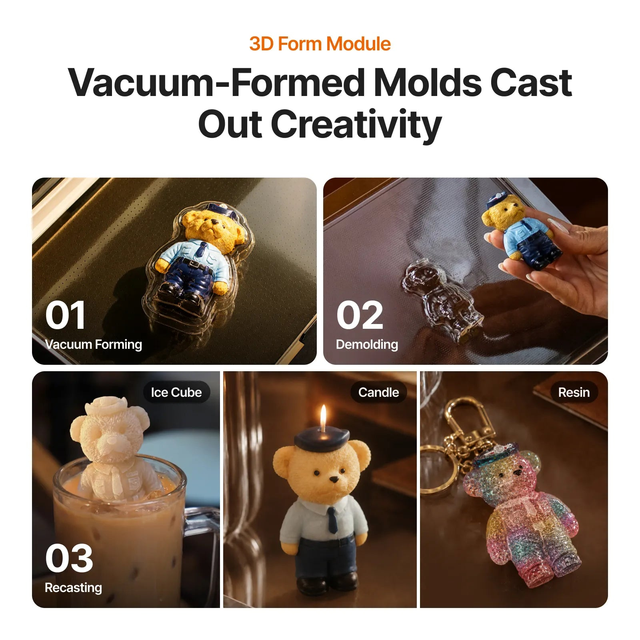 xTool 3D Form Module for WonderPress 