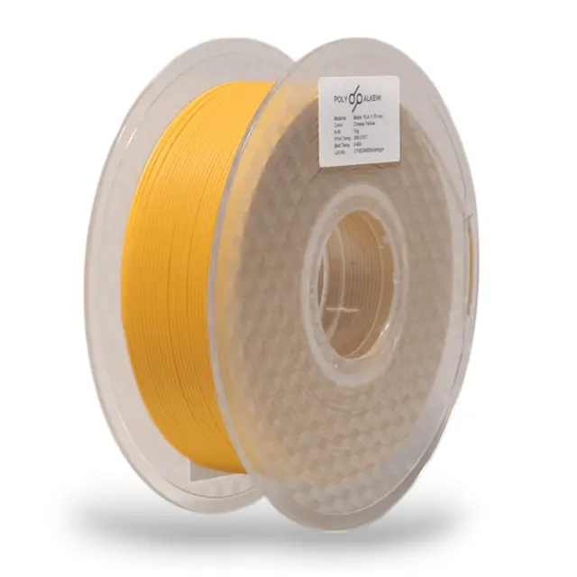 Polyalkemi PLA Matte Cheese Yellow 