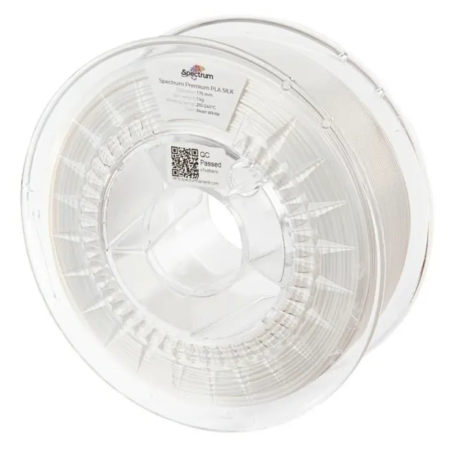 Spectrum Silk PLA Pearl White 