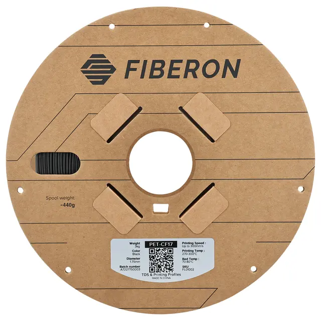 Polymaker Fiberon PET-CF17 Polymaker Industrial (3000g) 