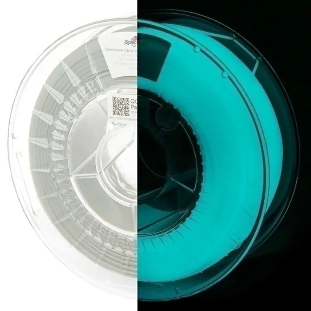 Spectrum PLA Glow in the Dark Blue 