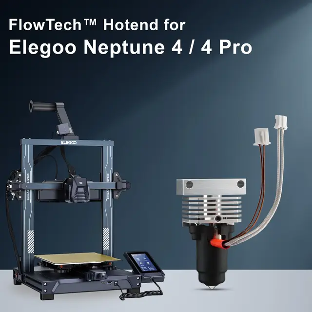 Micro Swiss FlowTech Hotend for Elegoo Neptune 4 / 4 PRO 