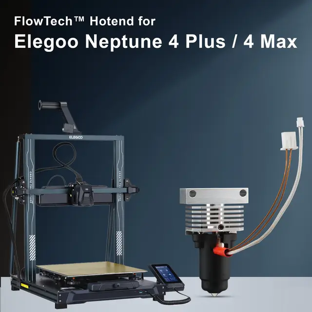 Micro Swiss FlowTech Hotend for Elegoo Neptune 4 Plus / 4 Max 