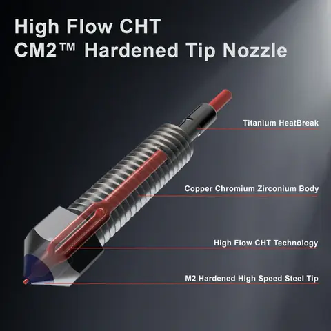 Micro Swiss FlowTech Hotend for Creality K2 / K2 Plus 