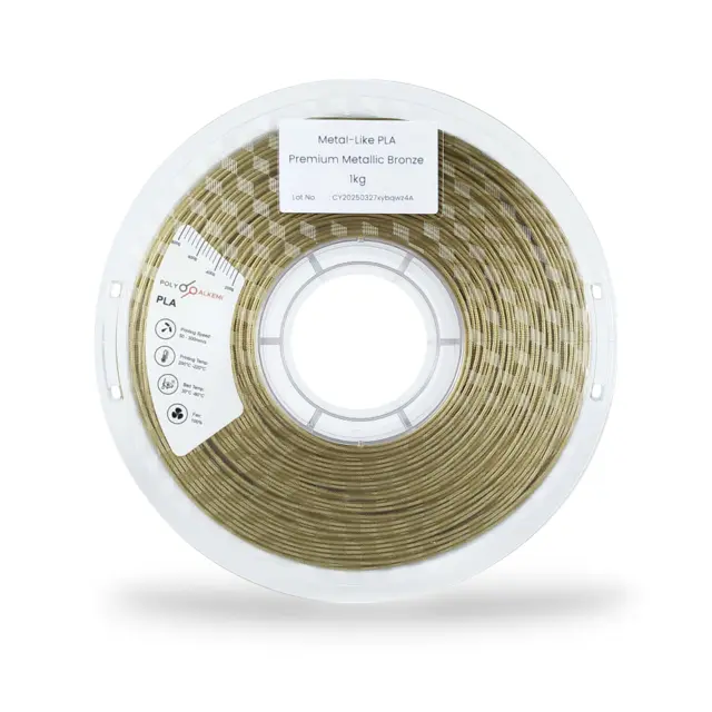 Polyalkemi PLA Premium Metallic Bronze 