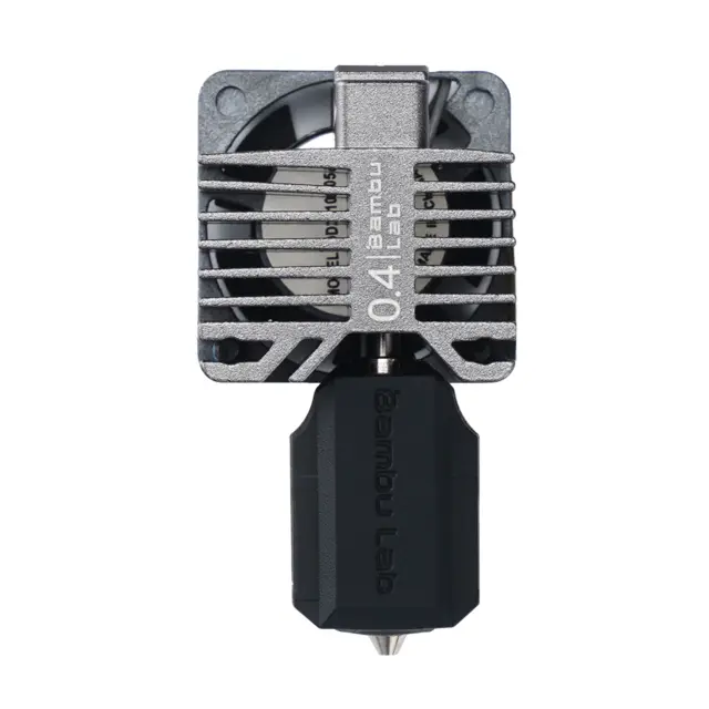 Bambu Lab Complete Hotend Assembly - X1C Stainless Steel 0.4mm 