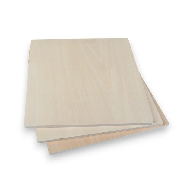 Creality Basswood Plywood Sheets 10pcs - 300x300x3mm 