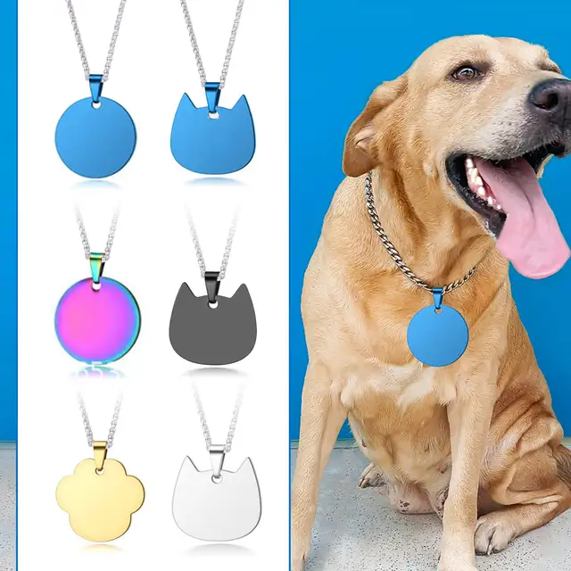 Creality Falcon Pets Tag Metal Pendant 20pcs 