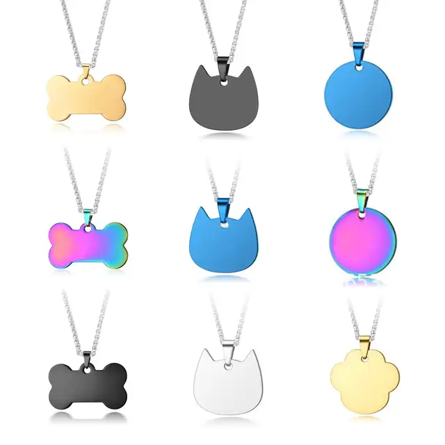 Creality Falcon Pets Tag Metal Pendant 20pcs 