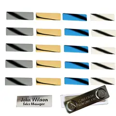 Creality Laser Name Tag Badges 20pcs