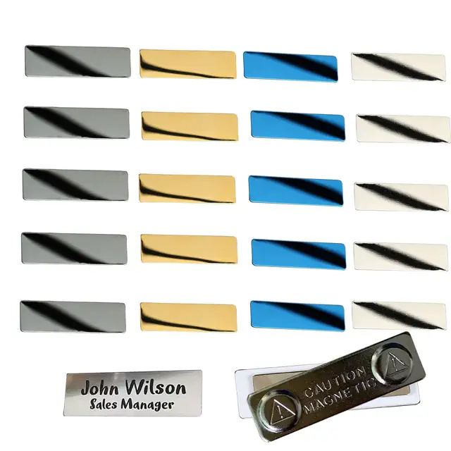 Creality Laser Name Tag Badges 20pcs 