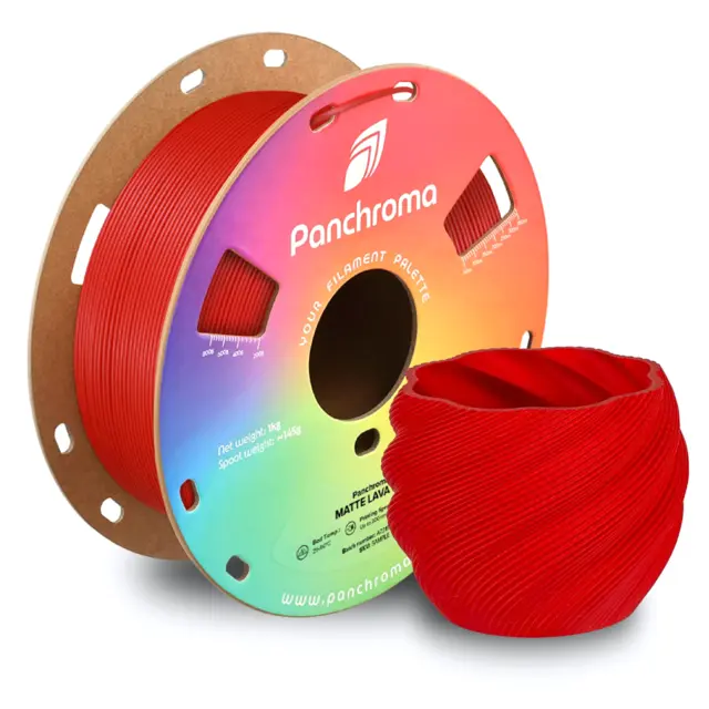 Polymaker Panchroma Matte PLA Lava Red 