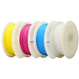 eSun PLA+ CMYK Refilament Bundle w/Spool Cyan / Magenta / Yellow / White