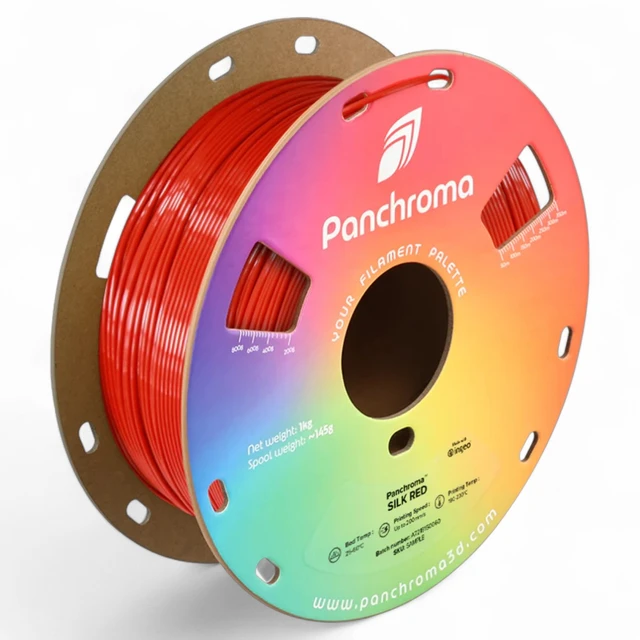 Polymaker Panchroma Silk PLA Silk Red 