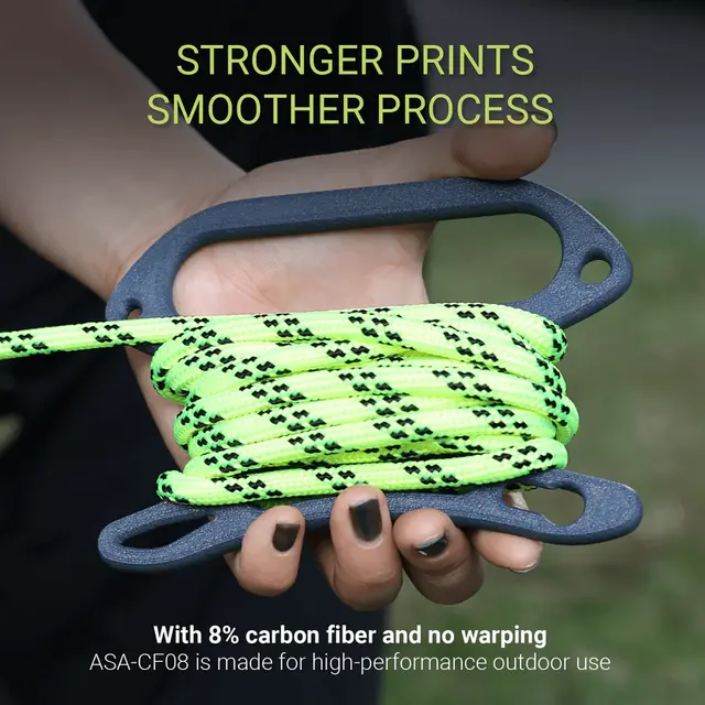 Polymaker Fiberon ASA-CF08 Black 