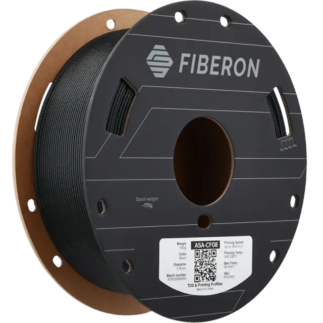 Polymaker Fiberon ASA-CF08 Black 