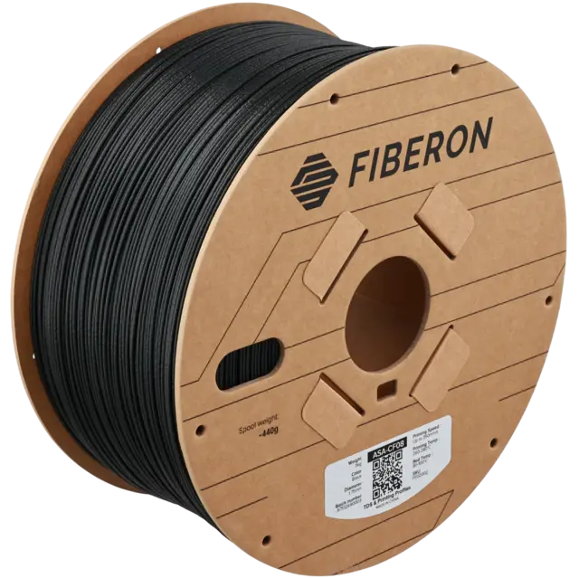 Polymaker Fiberon ASA-CF08 Black 3KG 