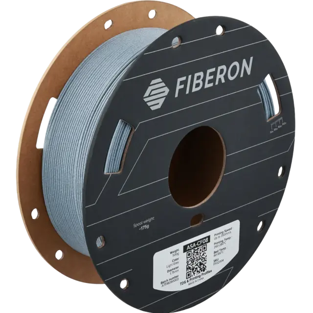 Polymaker Fiberon ASA-CF08 Light Grey 