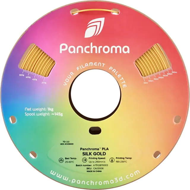 Polymaker Panchroma Silk PLA Silk Gold 