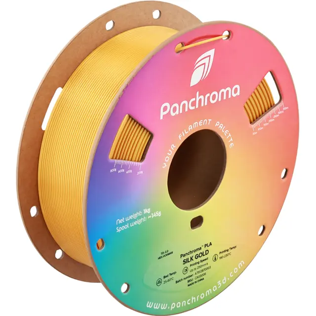 Polymaker Panchroma Silk PLA Silk Gold 