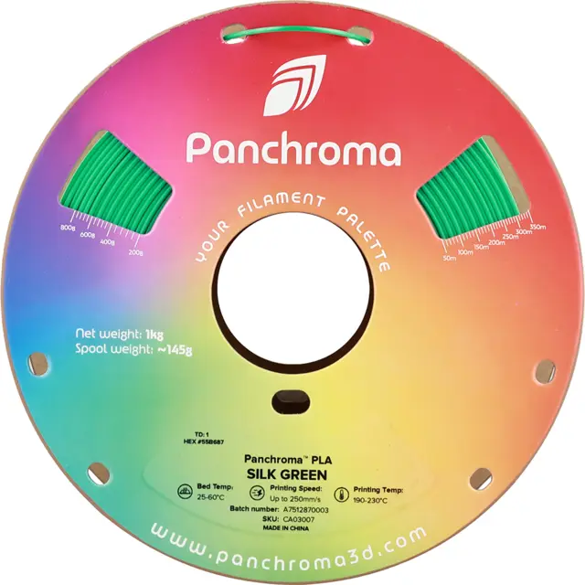 Polymaker Panchroma Silk PLA Silk Green 
