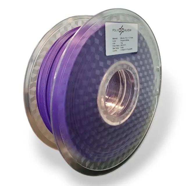 Polyalkemi PLA Bicolor Purple White 