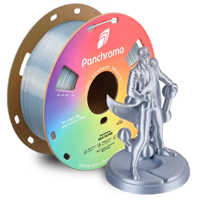 Polymaker Panchroma Silk PLA Silk Silver 