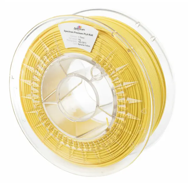 Spectrum PLA Matt Bahama Yellow 