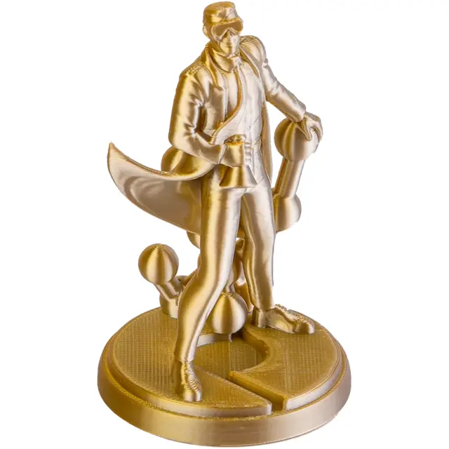 Polymaker Panchroma Dual Silk PLA Crown (Silk Gold/Silk Silver) 