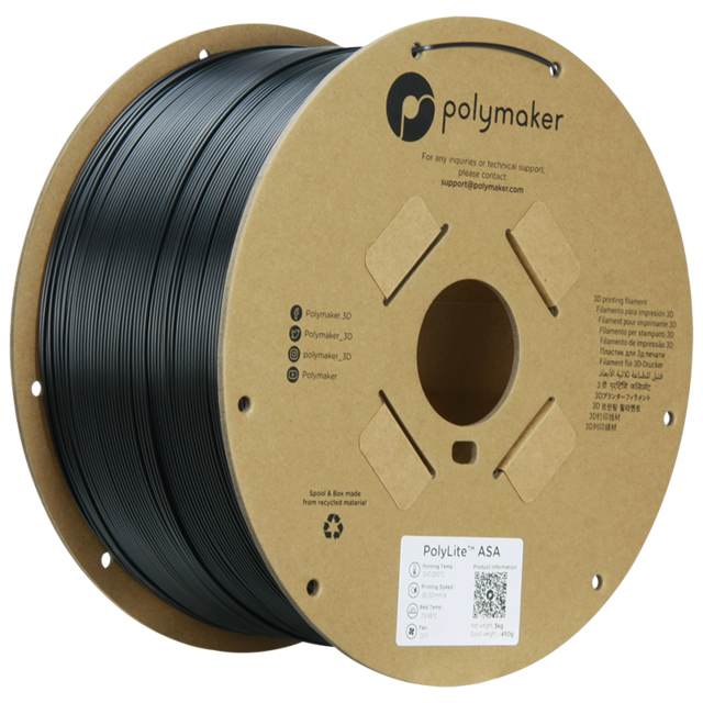 Polymaker PolyLite ASA Black (3000g) 