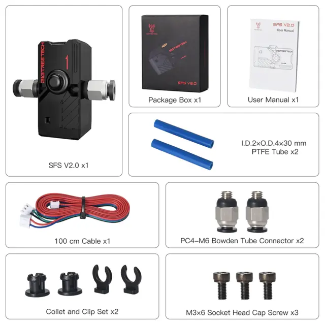 BIQU SFS V2.0 Smart Filament Sensor 