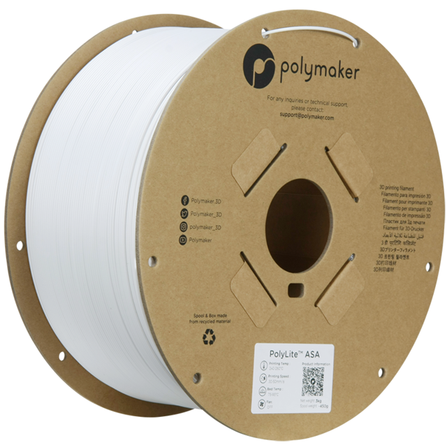 Polymaker PolyLite ASA White (3000g) 