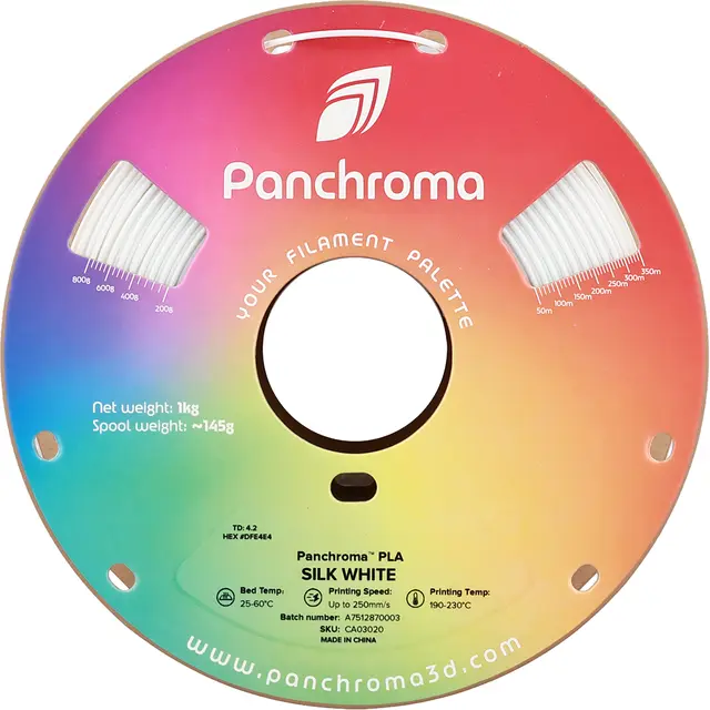 Polymaker Panchroma Silk PLA Silk White 