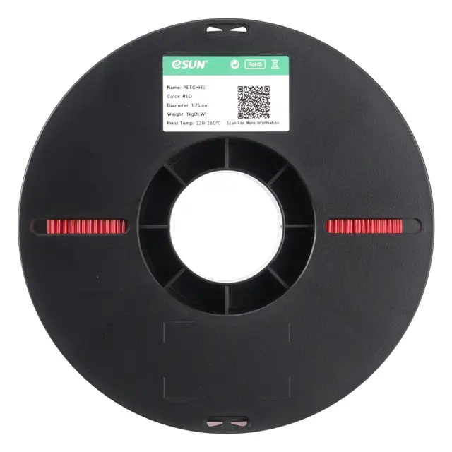 eSun PETG+HS Red 