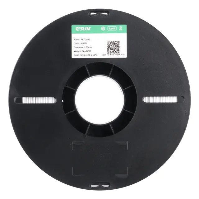 eSun PETG+HS White 