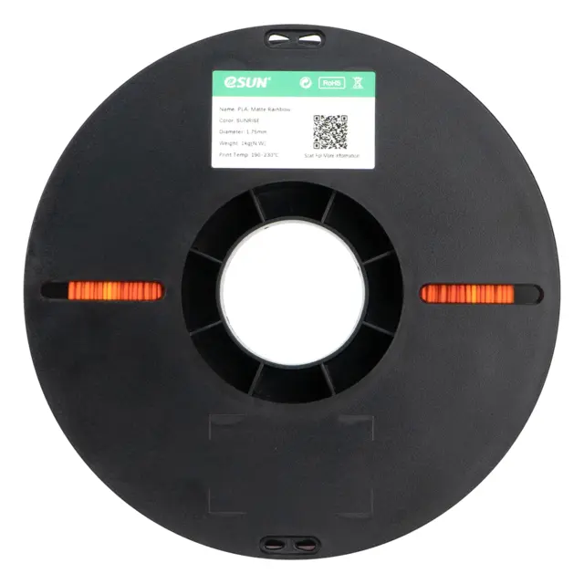 eSun PLA-Matte Rainbow Sunrise 