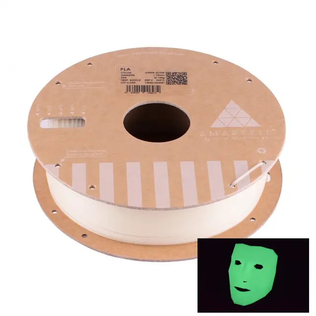 Smartfil PLA - Glow in the Dark Green 