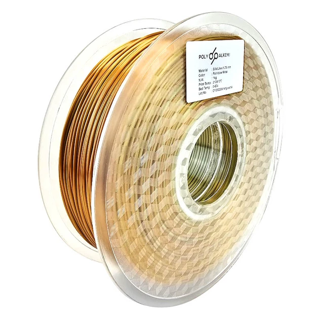 Polyalkemi PLA Silk Rainbow Metallic 