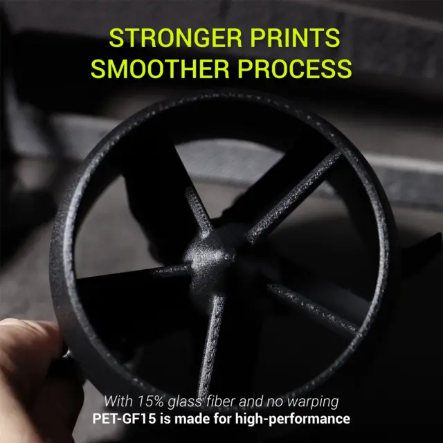 Polymaker Fiberon PET-GF15 Black 