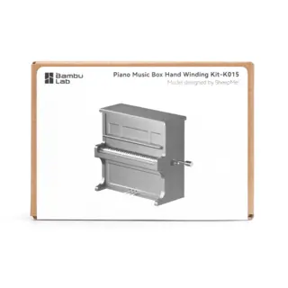 Bambu Lab Piano Music Box Kit 015 Hand Winding