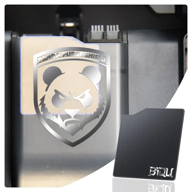 Biqu Panda Purge Shield and Brush kit for X1 / P1 