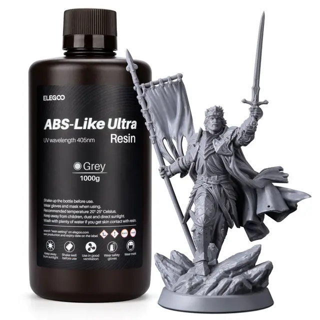 Elegoo ABS-like Ultra Resin 1kg Grey 