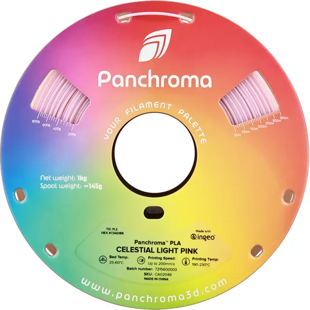 Polymaker Panchroma Celestial PLA Celestial Light Pink 