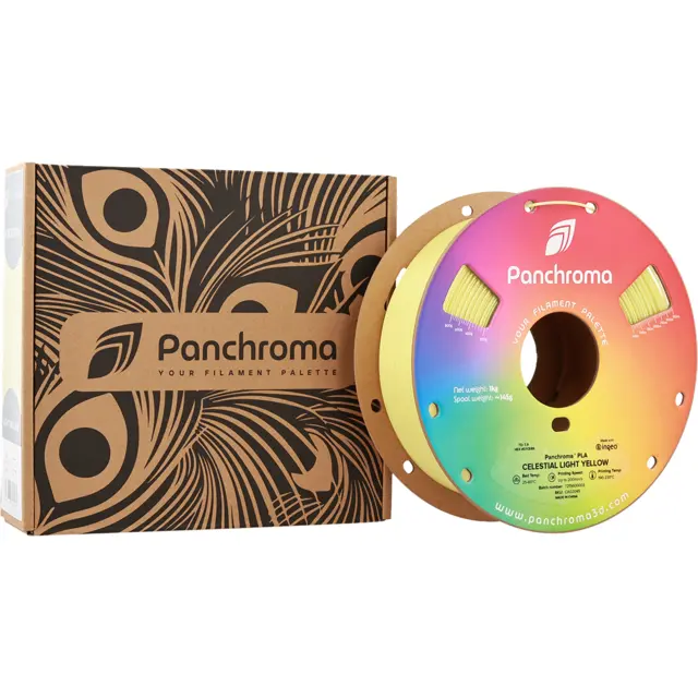 Polymaker Panchroma Celestial PLA Celestial Light Yellow 